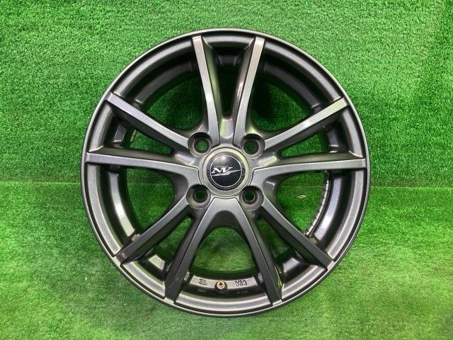 ニルヴァーナ ｺﾙﾄ ﾉｰﾄ ホイール アルミ ガンメタ 14インチ 5.5J 4穴 4本 100 +45