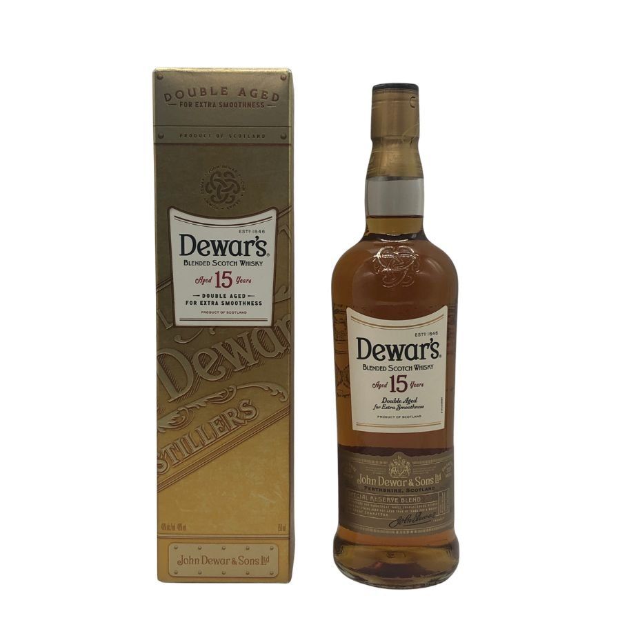 デュワーズ 15年 ダブルエイジド 750ml 未開栓 - メルカリ