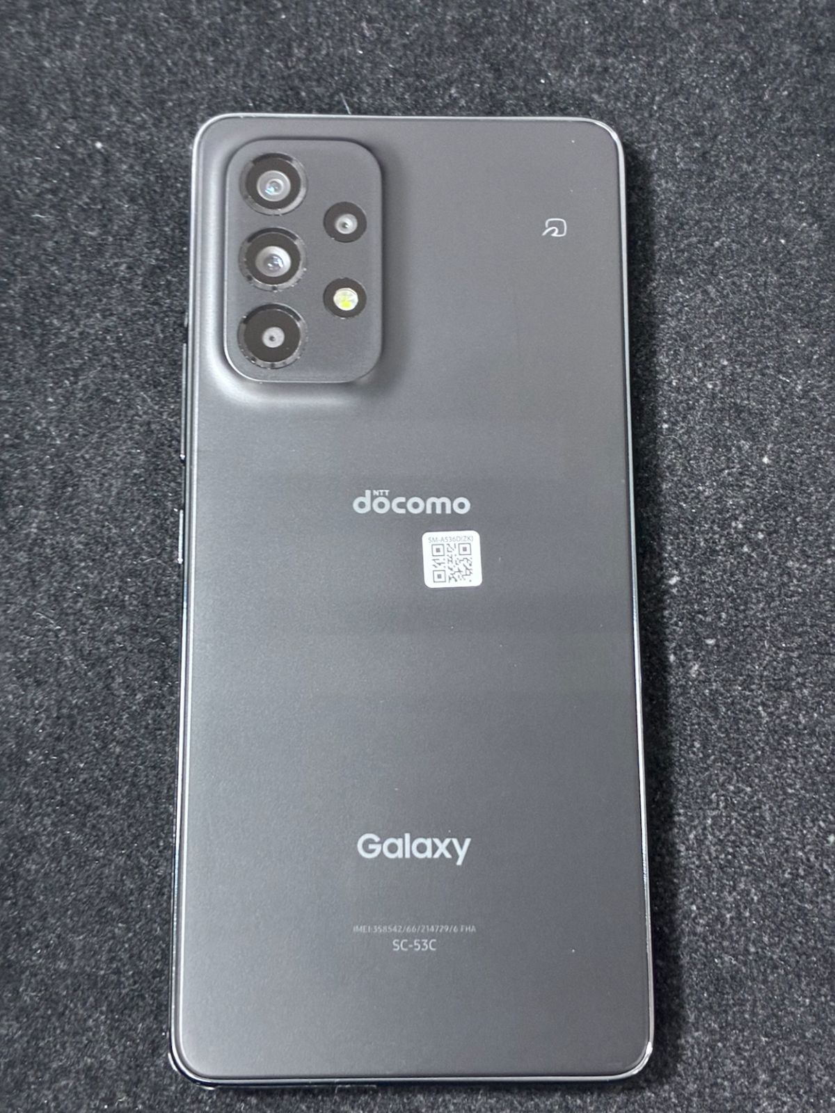 Galaxy A53 docomo SC-53C オーサムブラック - メルカリ