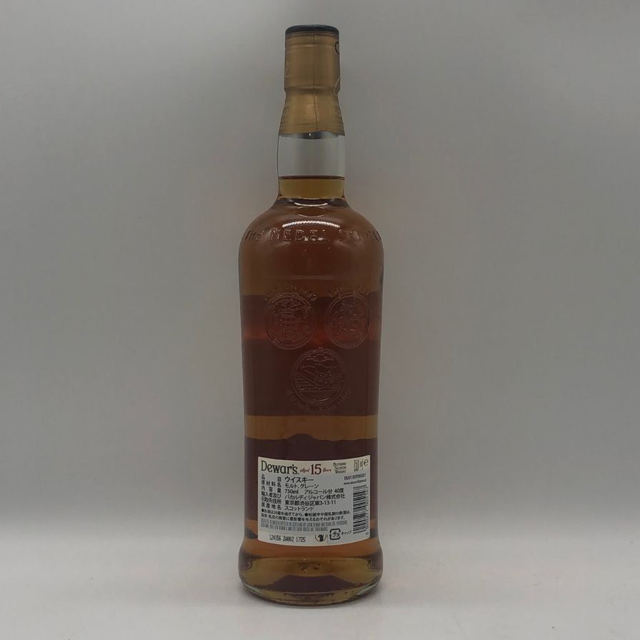 デュワーズ 15年 ダブルエイジド 750ml 40% 未開栓 - メルカリ