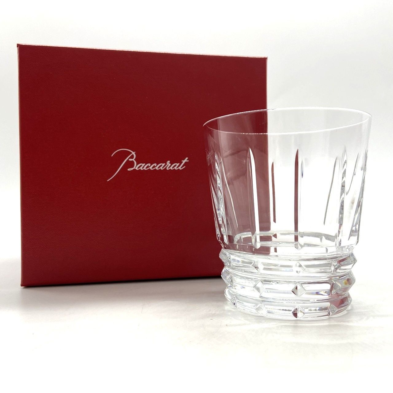 ★BACCARAT バカラ アルルカン ロックグラス 箱付き 未使用経年保管品★008165