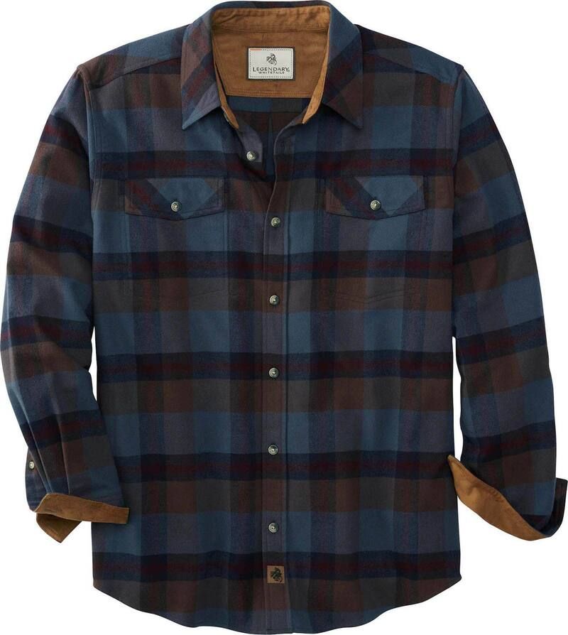 レジェンダリーホワイトテイルズ レディース トップス Tシャツ Mens Legendary Whitetails Legendary Stretch Casual Flannel Shirt Cob