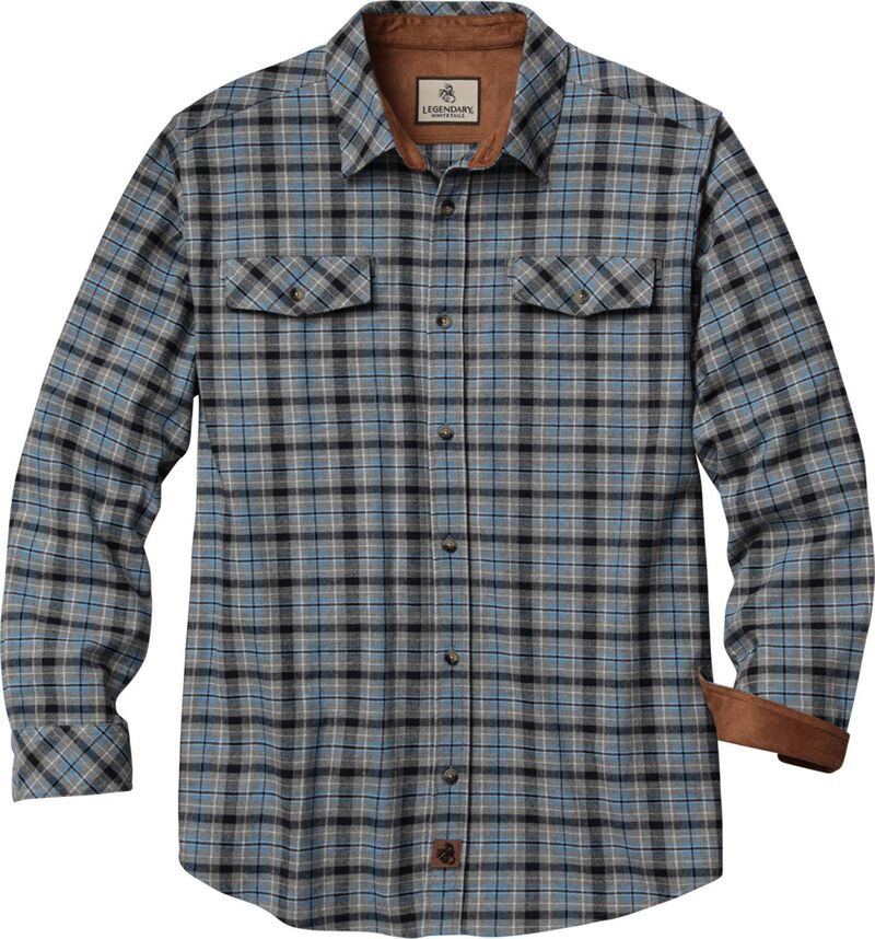 レジェンダリーホワイトテイルズ レディース トップス Tシャツ Mens Legendary Whitetails Legendary Stretch Casual Flannel Shirt Ice
