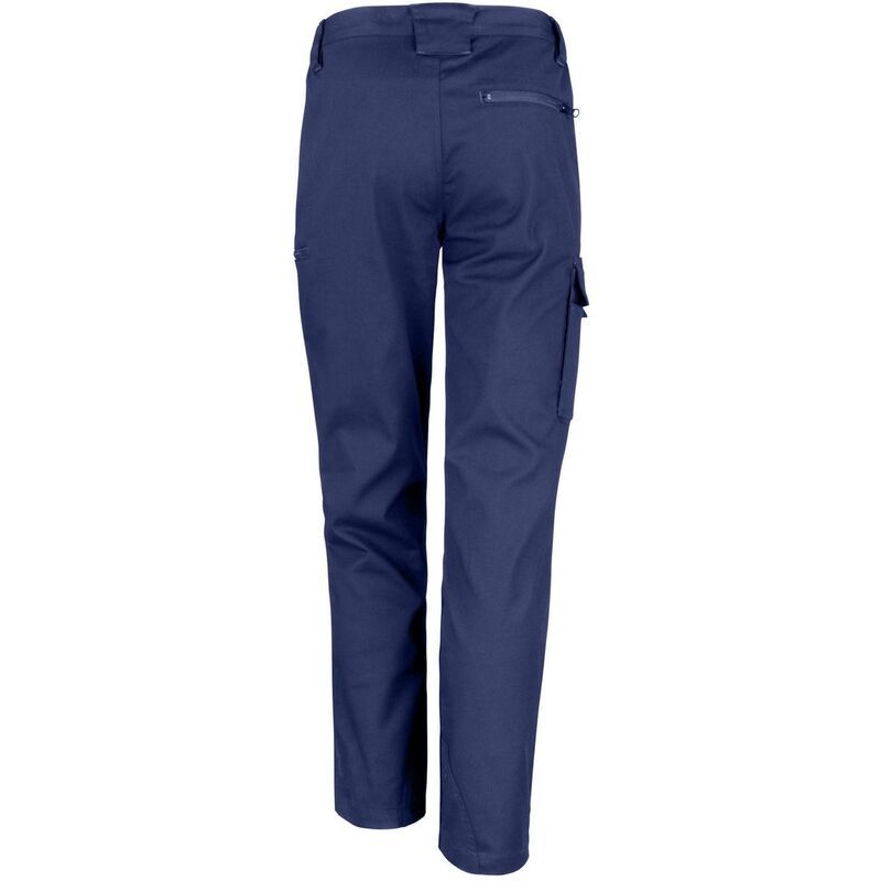 リザルト レディース ボトムス カジュアルパンツ WORKGUARD by Result Unisex Adult Sabre Stretch Work Trousers Black ブラック