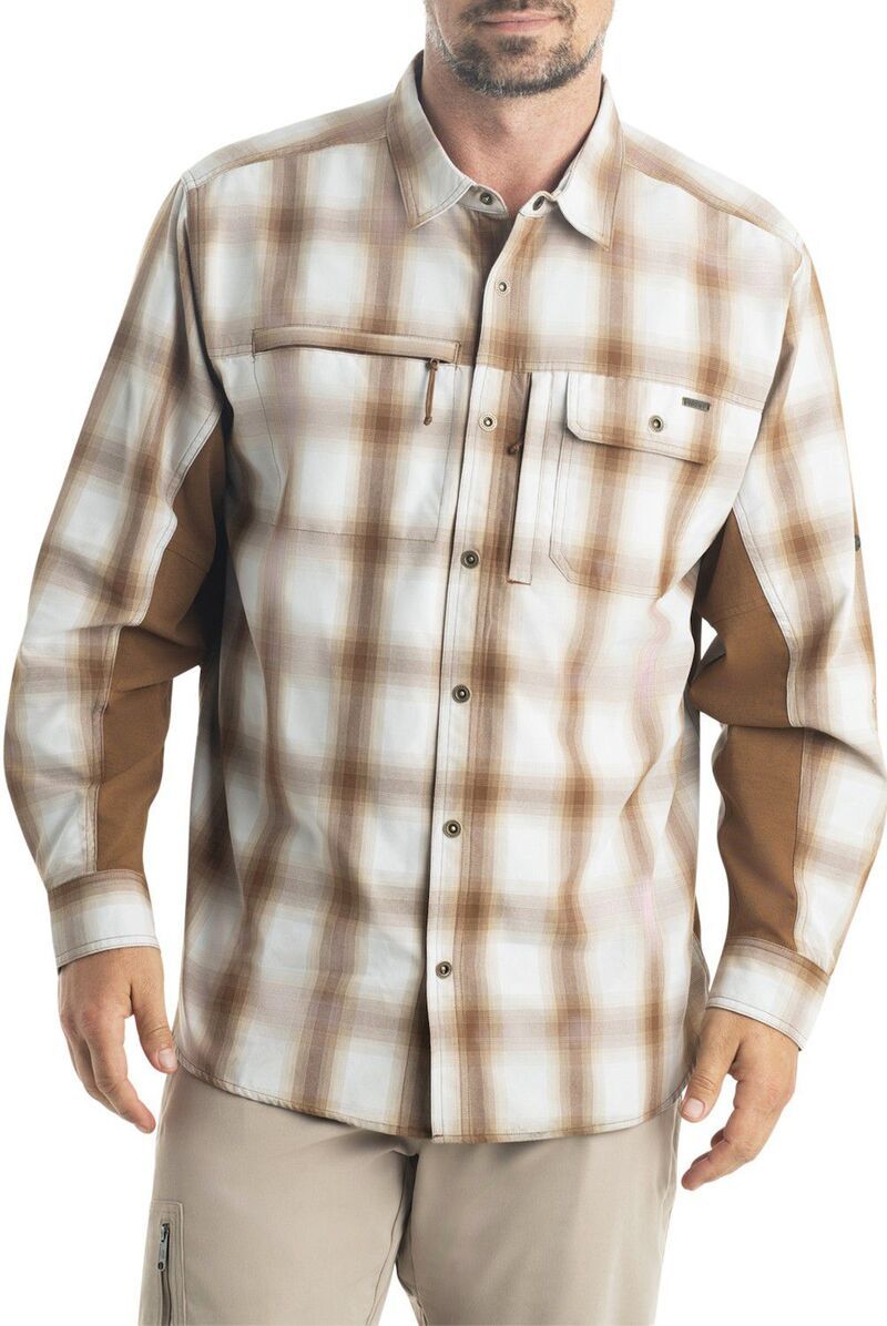 レジェンダリーホワイトテイルズ レディース トップス Tシャツ Mens Legendary Whitetails Quick Dry Moisture Wicking UPF 50 Long Sle