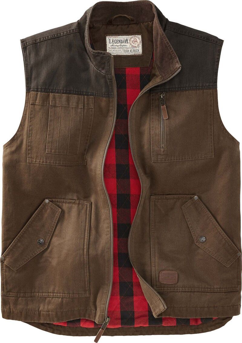 レジェンダリーホワイトテイルズ レディース アウター ジャケット・ブルゾン リラックスフィット ベスト Mens Legendary Whitetails Tough As Buck Relaxed