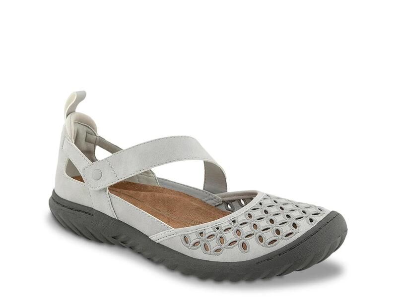 ジャイビーユー レディース シューズ パンプス JBUBianca Mary Jane Flat Light Grey グレー