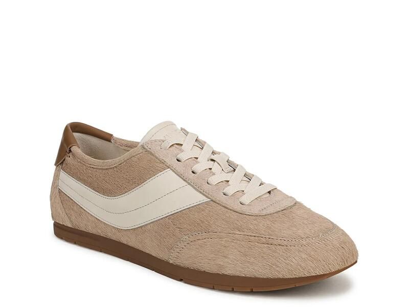 ヴィンス レディース シューズ スニーカー VinceLA Runner Sneaker Womens Beige Calf Hair Leather ベージュ