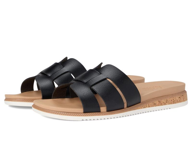 スケッチャーズ レディース シューズ サンダル BOBS from SKECHERS Desert Kiss Low Peak Look Black ブラック