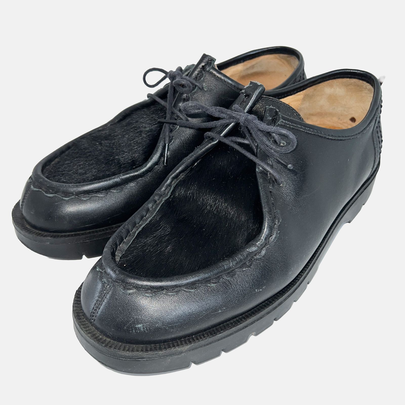 KLEMAN クレマン PADRINI サイズ41 チロリアンシューズ レザー ハラコ
