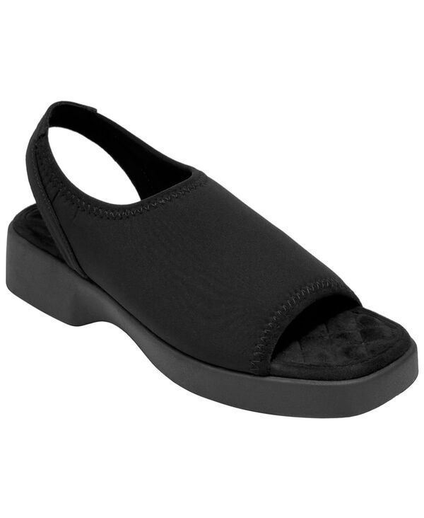 エアロソールズ レディース シューズ サンダル Aerosoles Womens Azura Slingback Sandals Black Stretch Gabardine ブラック