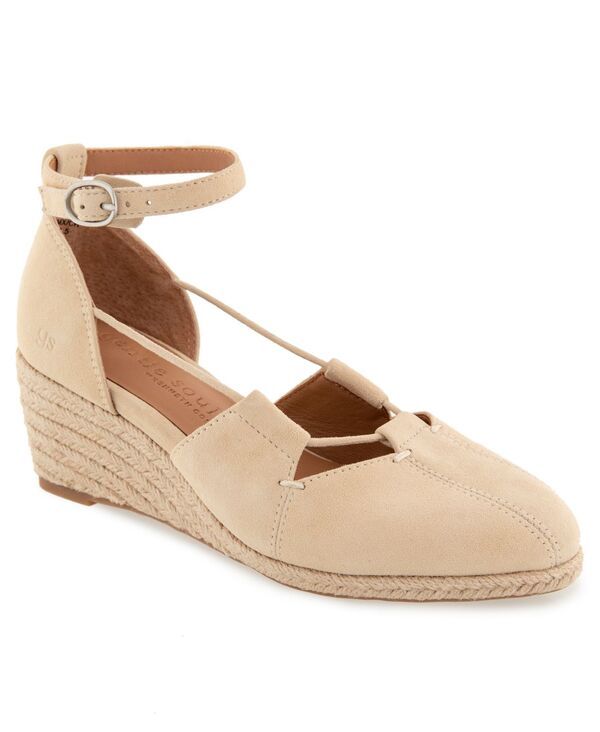 ジェントルソウルズ レディース シューズ サンダル Gentle Souls Womens Ori Espadrille Wedge Sandalsoybean Suede