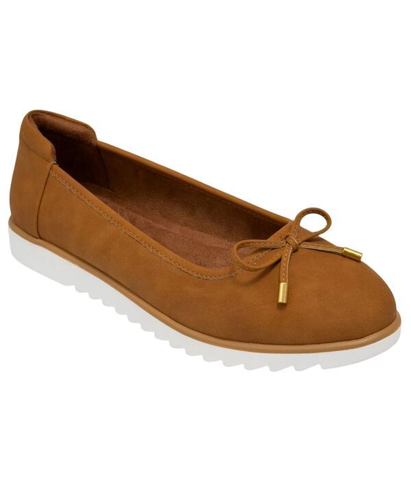 エアロソールズ レディース シューズ スリッポン・ローファー Aerosoles Womens Jade SlipOn Ballet Flats Tan Faux Nubuck タン