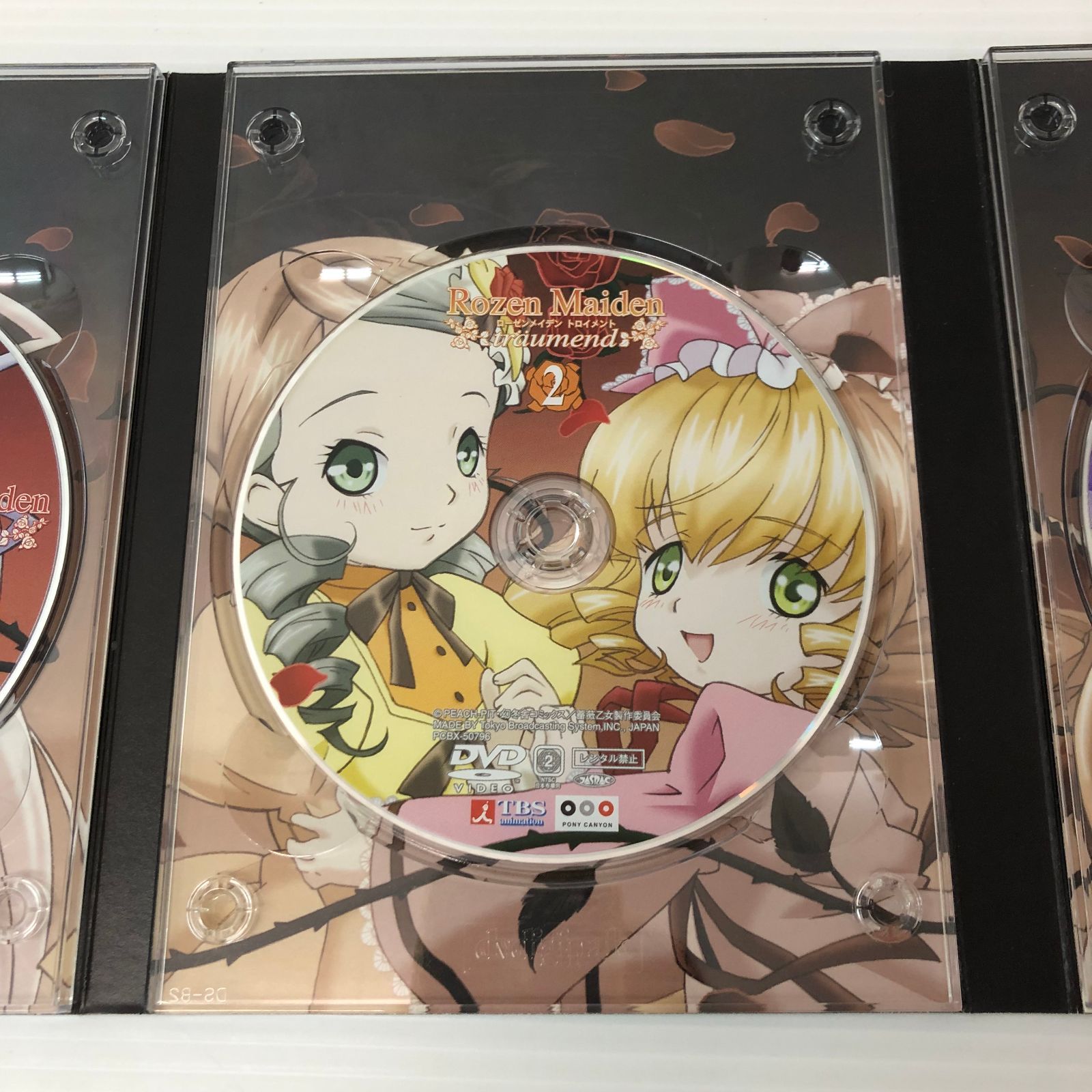ローゼンメイデン トロイメント 初回盤全6巻 DVD コレクターズエディション含 DVD】ローゼンメイデン・トロイメント コレクターズ・エディション VOL