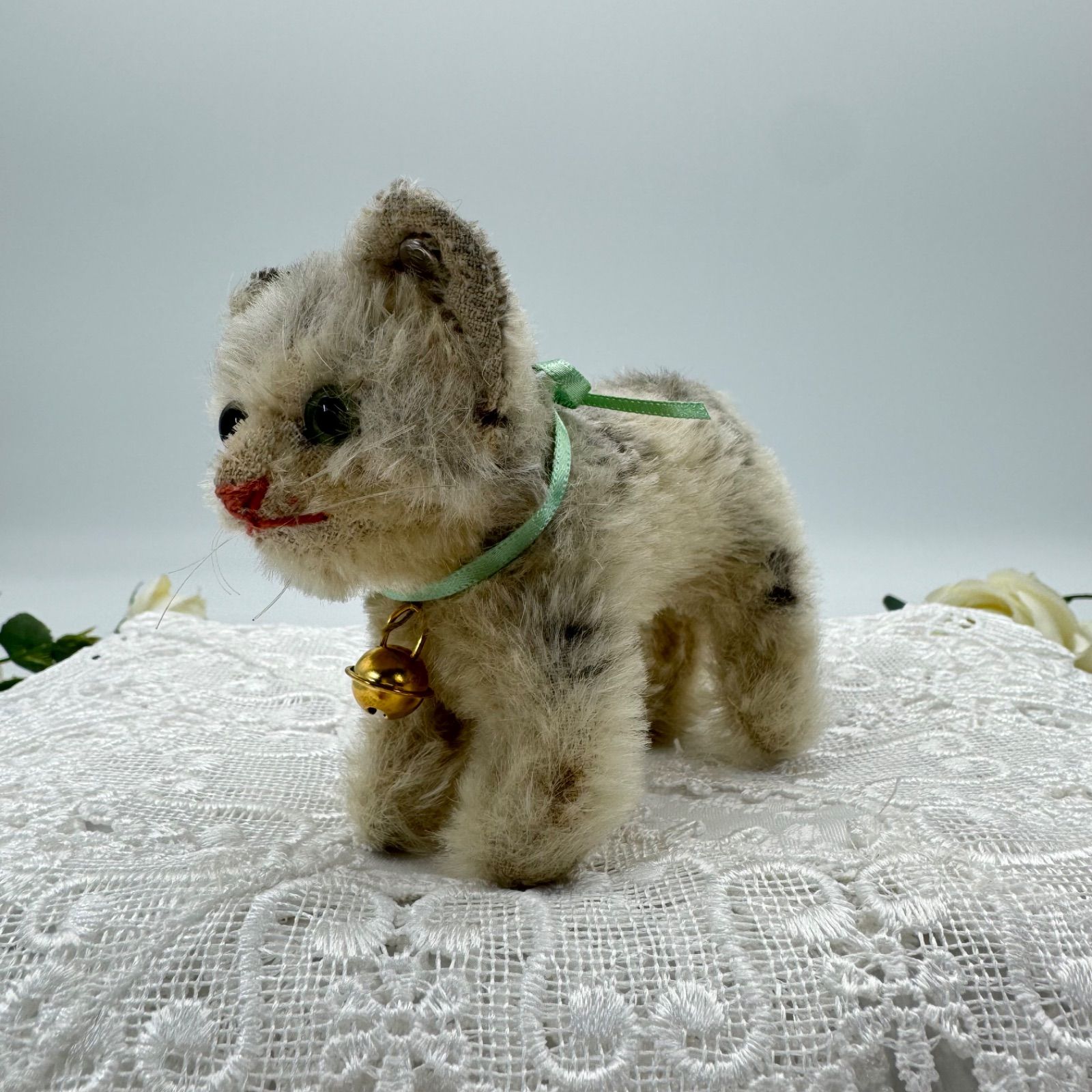 送料無料☆シュタイフ☆Cat Tabby 10cm☆タビーキャット/ねこ/猫