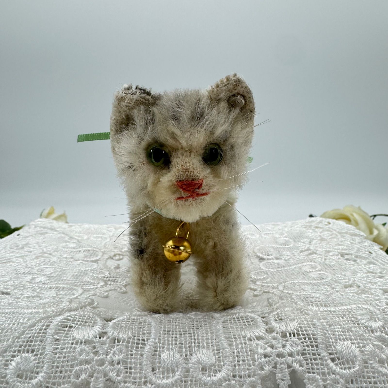 送料無料☆シュタイフ☆Cat Tabby 10cm☆タビーキャット/ねこ/猫