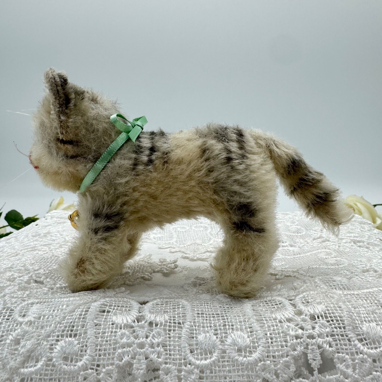 送料無料☆シュタイフ☆Cat Tabby 10cm☆タビーキャット/ねこ/猫
