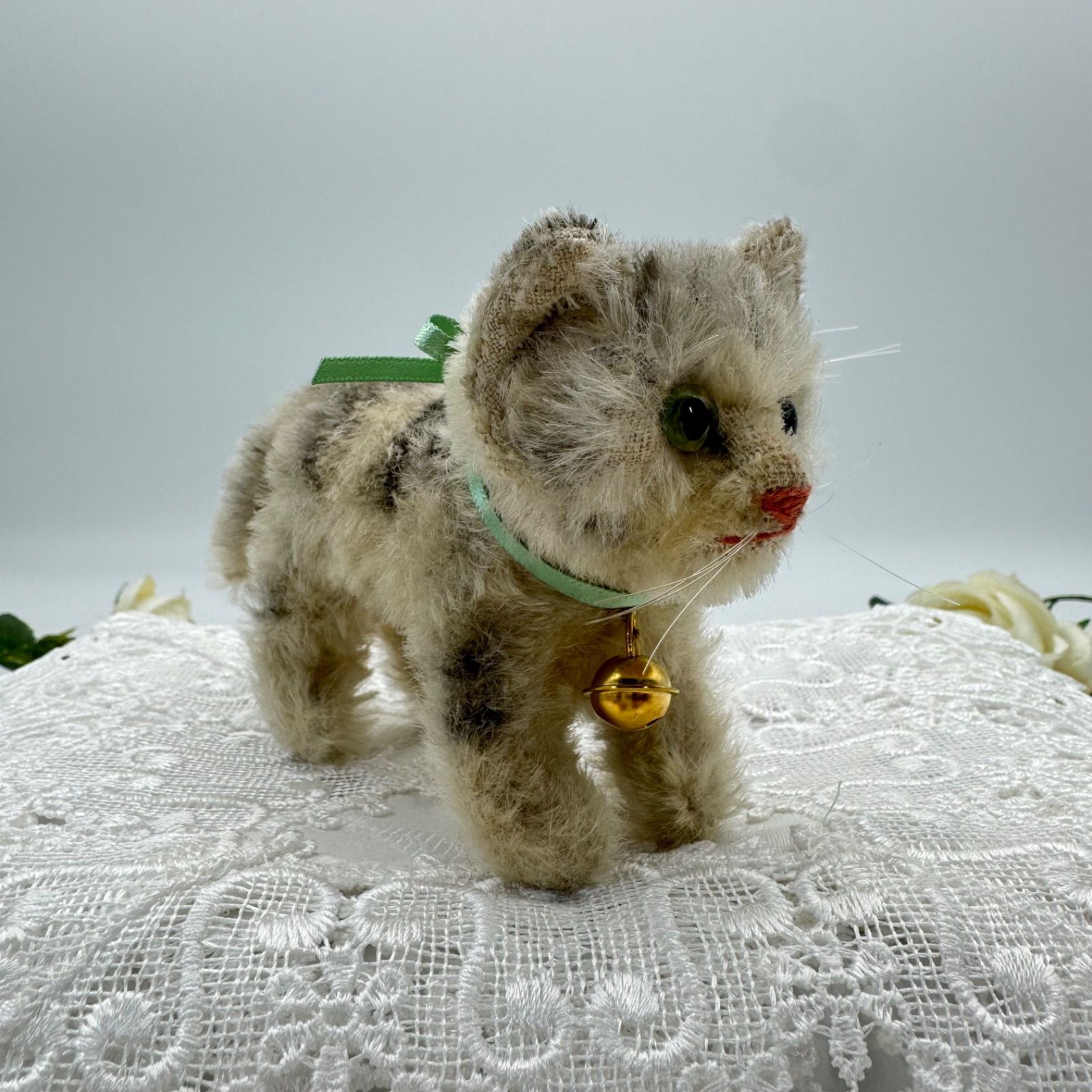 ★専用です★ビンテージ　シュタイフ　Tabby キャット　猫　一番小さいサイズ 送料無料☆シュタイフ☆Cat Tabby 10cm☆タビーキャット/ねこ/猫