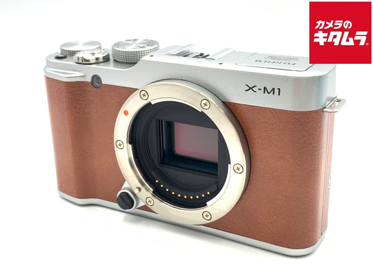 【中古】 【良品】 フジフイルム X-M1 ボディ ブラウン