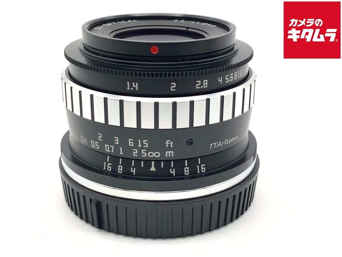 【中古】 【良品】 銘匠光学 TTArtisan 23mm f/1.4 C ニコンZ用 ブラック×シルバー