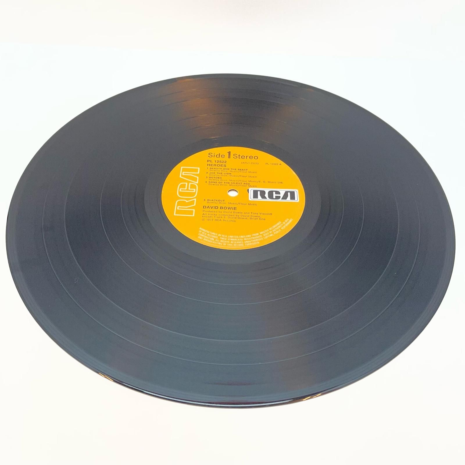 尾張小牧店】LP 希少当時物！英オリジナル盤 David Bowie / Heroes UK 