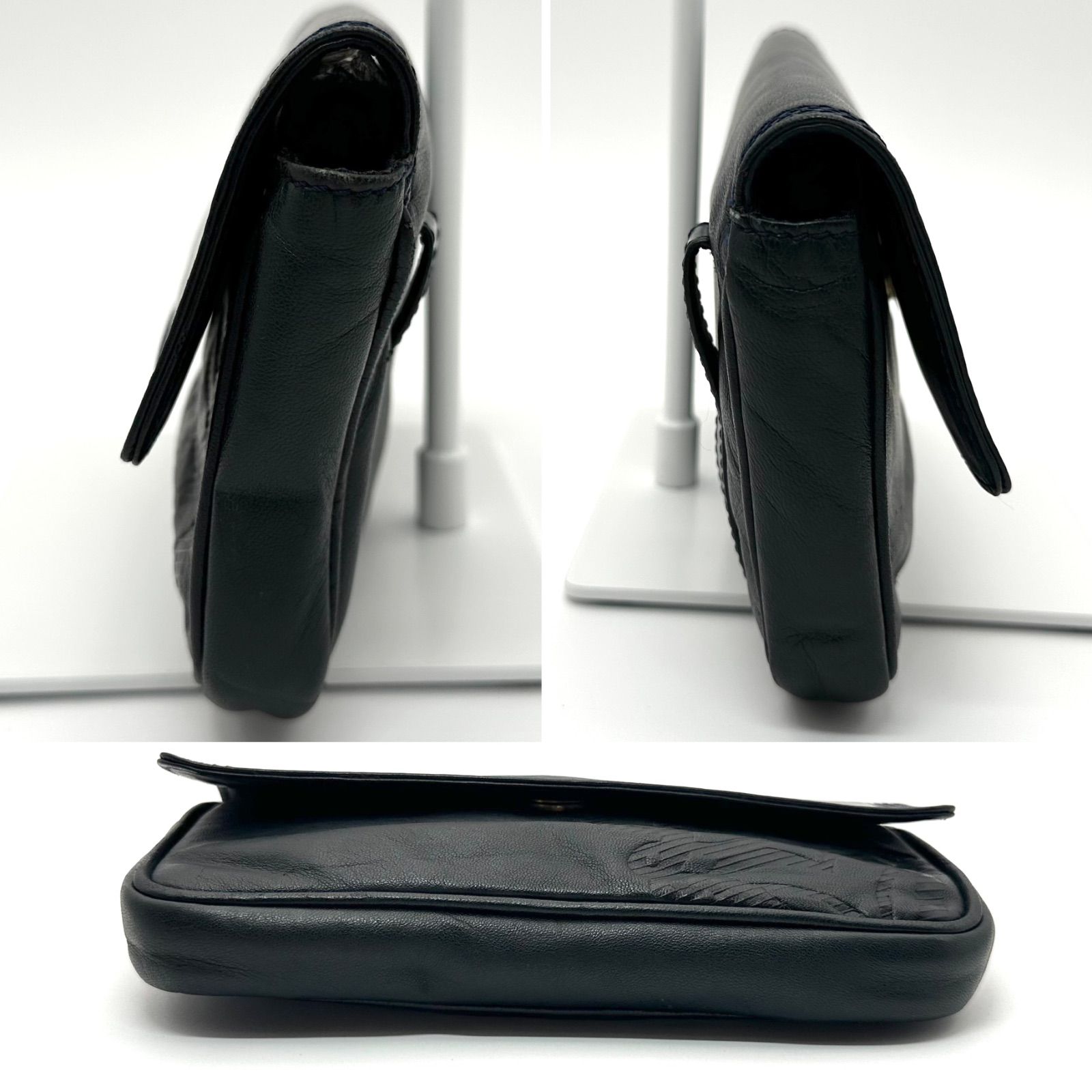 B5714】 LOEWE ロエベ クラッチバッグ セカンドバッグ アナグラム