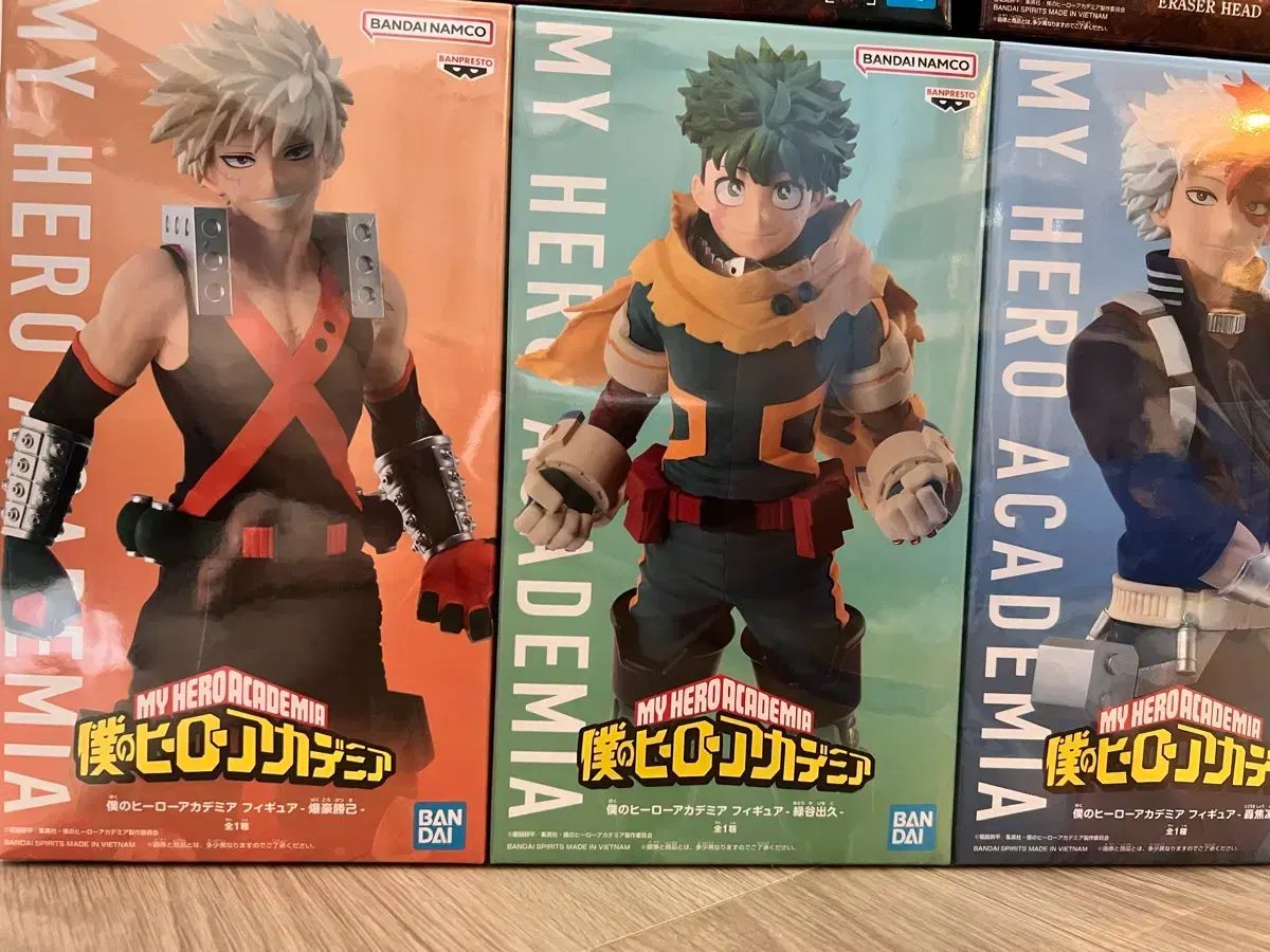 僕のヒーローアカデミア フィギュア 3種セット 未開封