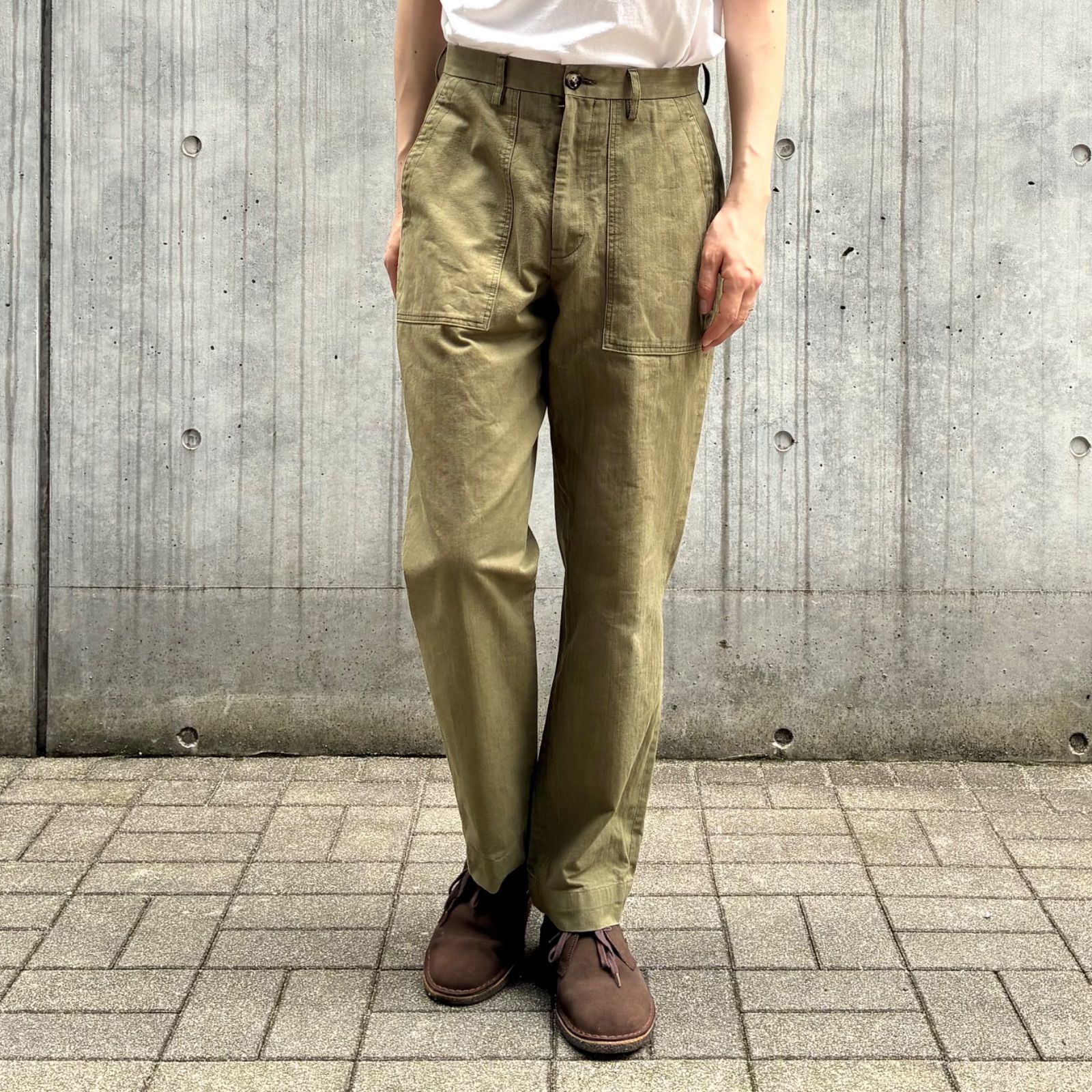 BARNSTORMER / Brilla per il gusto 別注 コットン ヘリンボーン