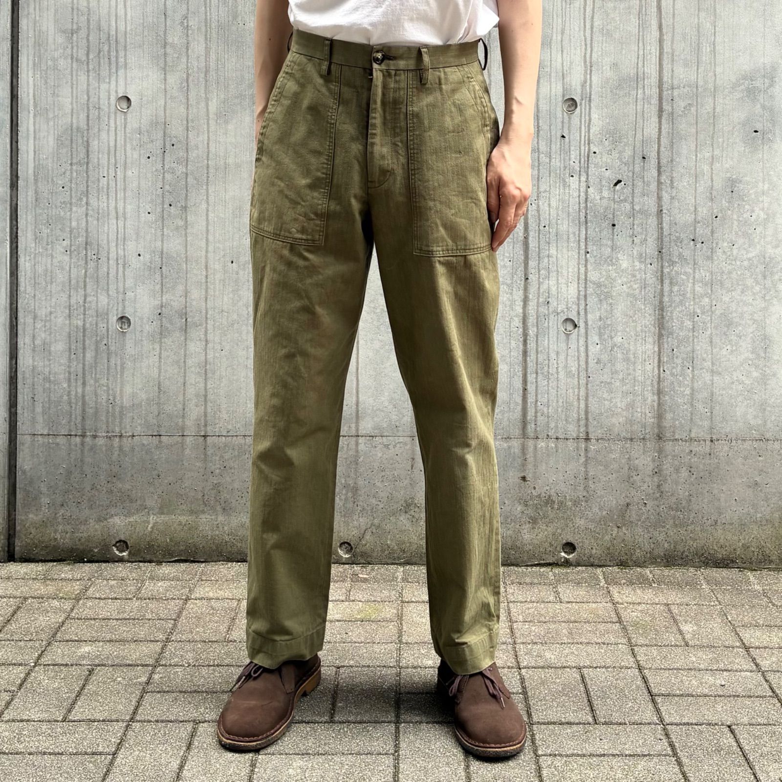 BARNSTORMER / Brilla per il gusto 別注 コットン ヘリンボーン