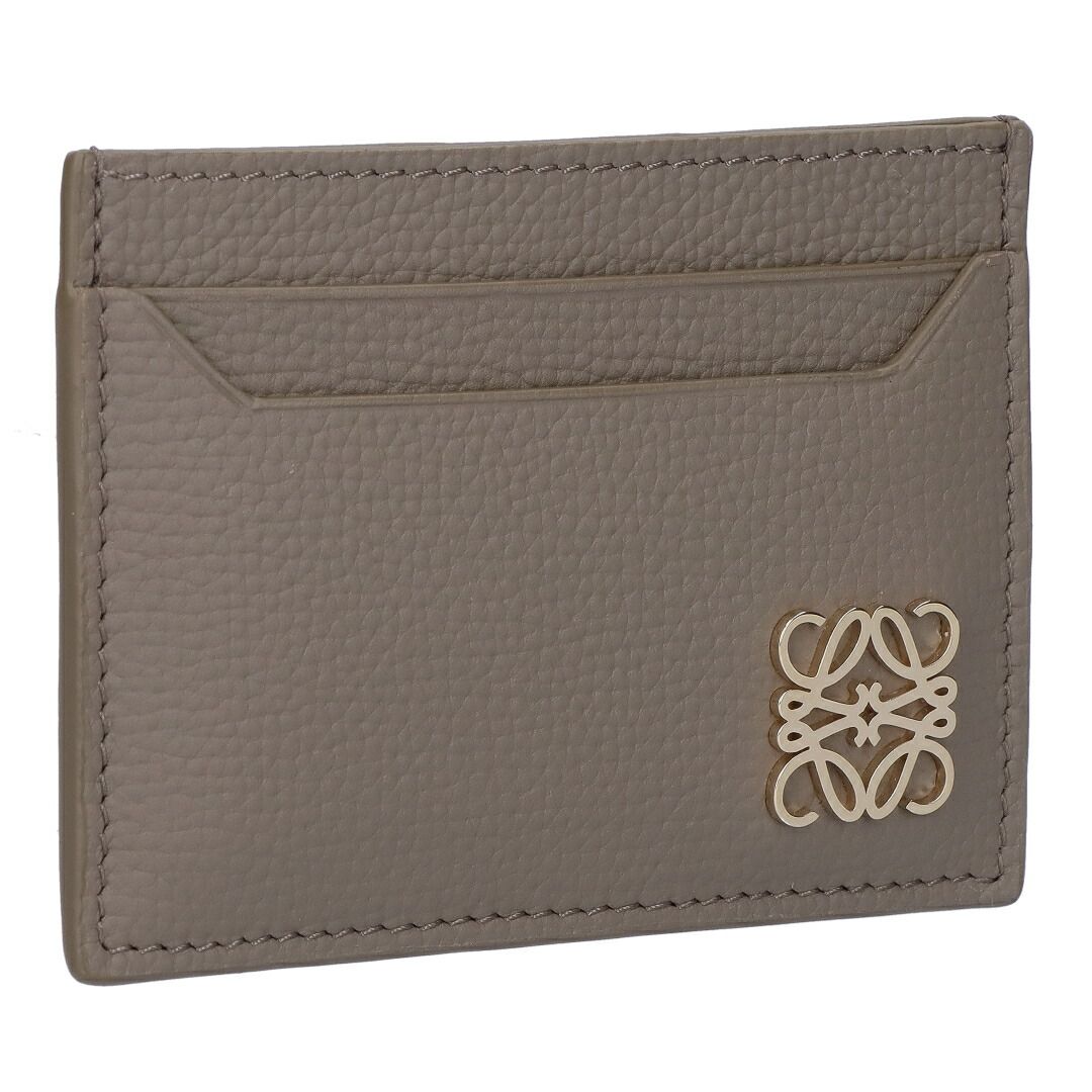 ロエベ LOEWE カードケース パスケース カードホルダー アナグラム プレーン C821075X09 3170 TAUPE