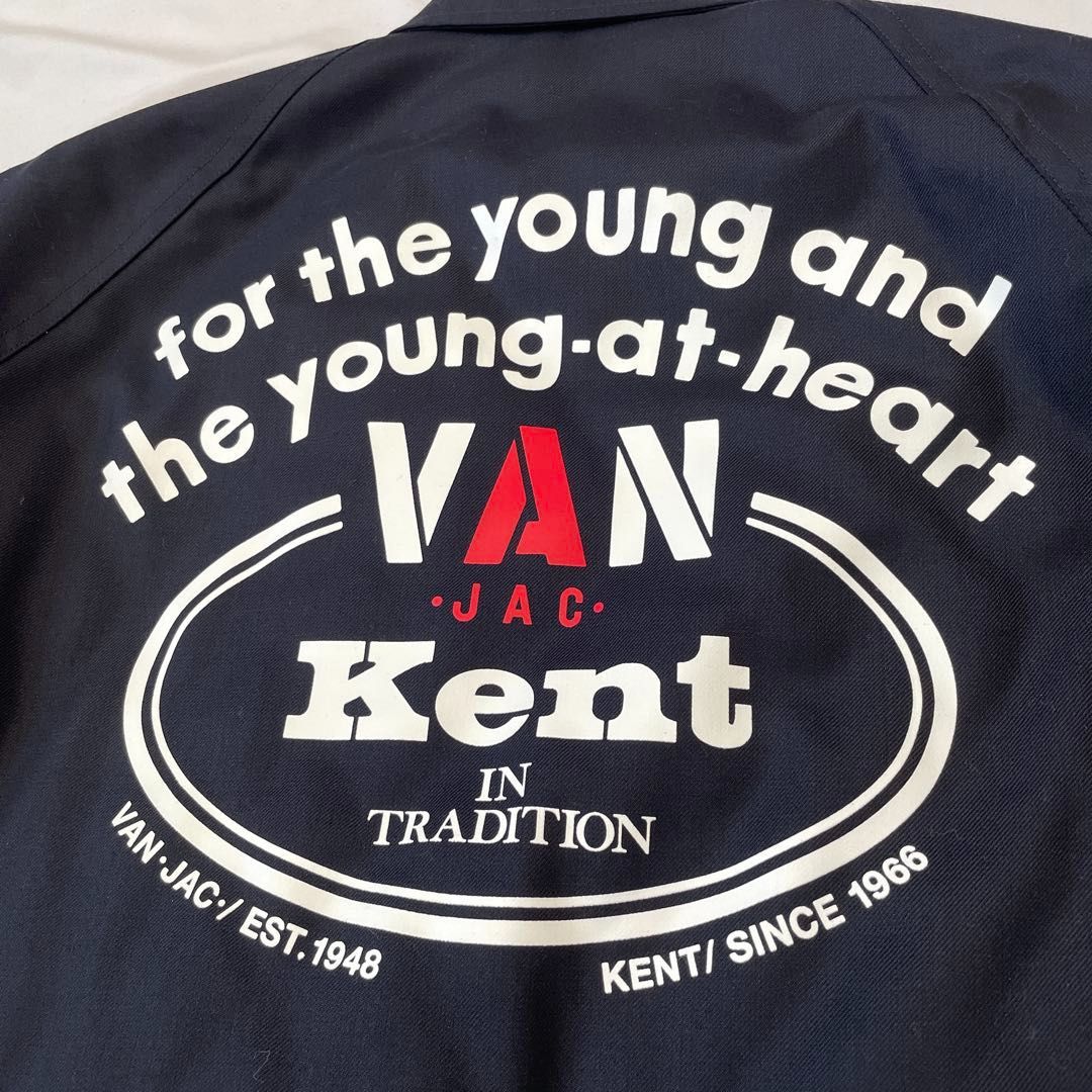 ヴァンヂャケット 店舗用 壁掛 VAN, Kent, Vansports VAN Kent 中綿入りブルゾン Mサイズ 黒ブラック 品番：JW-18510 VAN
