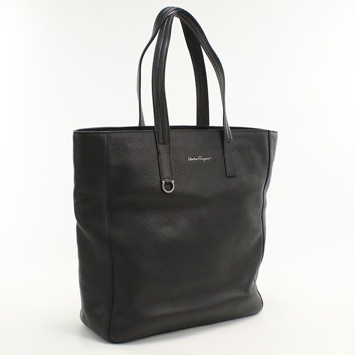 FERRAGAMO フェラガモ 24 0474 トートバッグ レザー【中古】 メンズ 40,937円