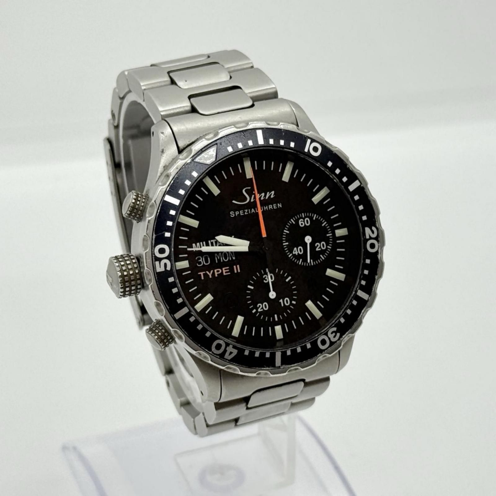 Sinn ジン ミリタリー タイプⅡ 日本300本限定 131/300 9910 ブラック