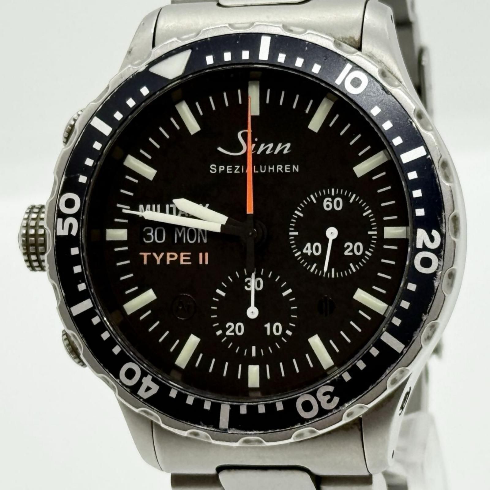 Sinn ジン ミリタリー タイプⅡ 日本300本限定 131/300 9910 ブラック