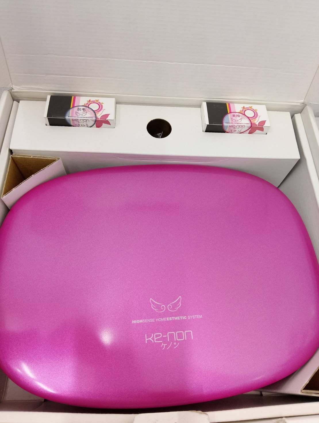 ケノン 家庭用 フラッシュ式脱毛器 - メルカリ