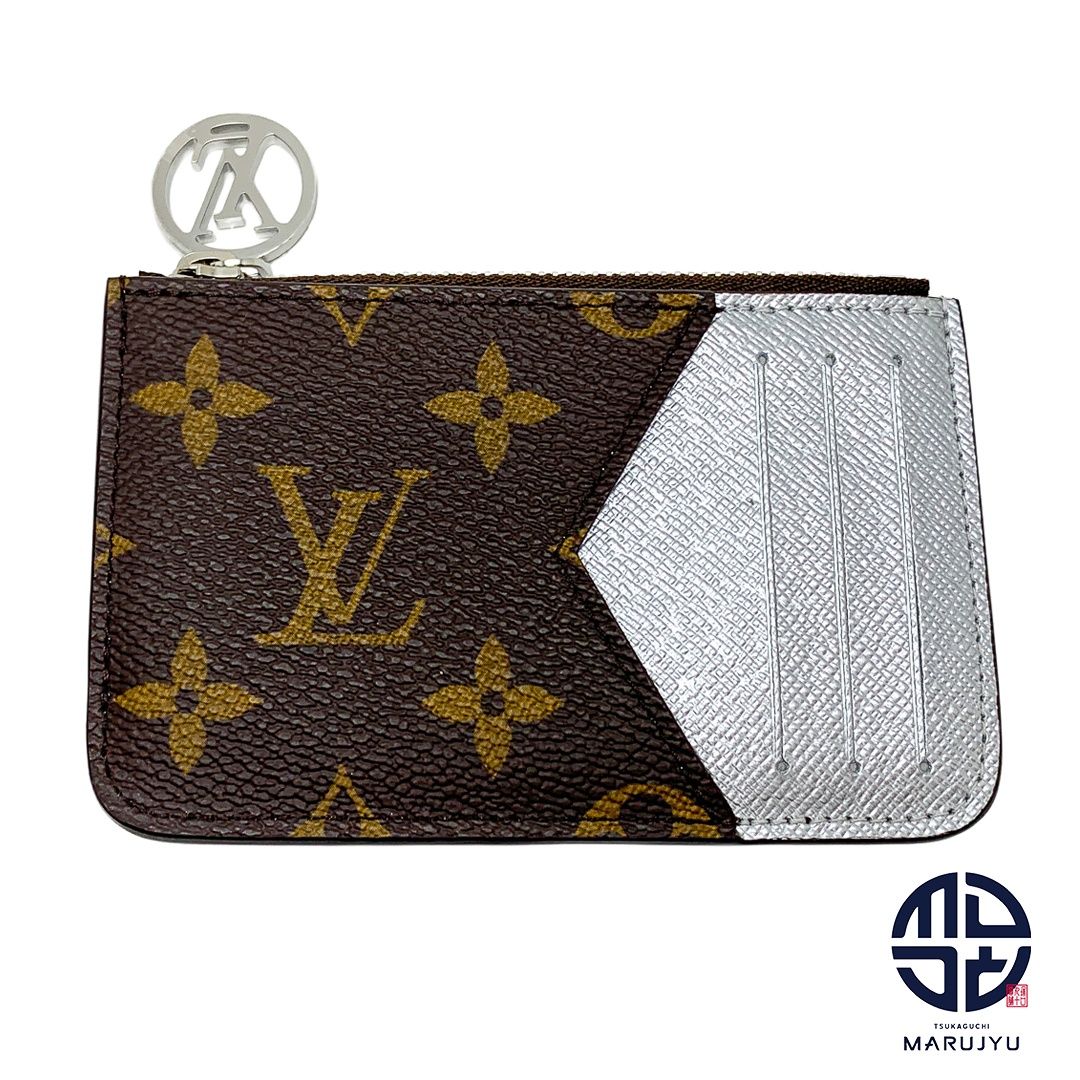 LOUIS VUITTON ルイヴィトン モノグラム カードケース ポルトカルトロミー M26655 コインケース フラグメントケース シルバー【中古】