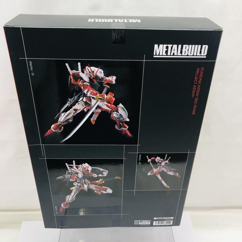 中古】未開封)METAL BUILD ガンダムアストレイ レッドフレーム