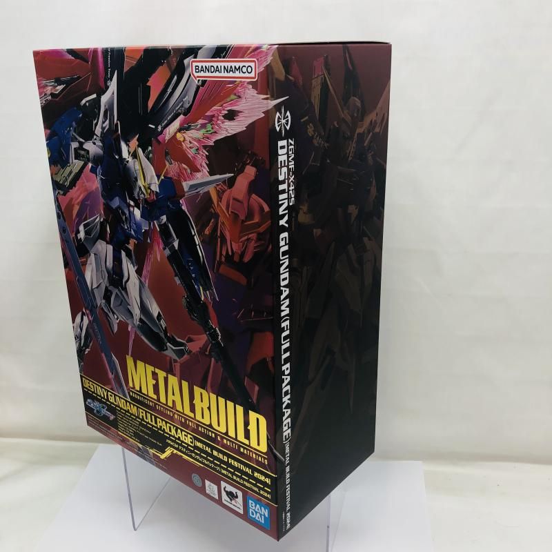 中古】未開封)METAL BUILD デスティニーガンダム (フルパッケージ