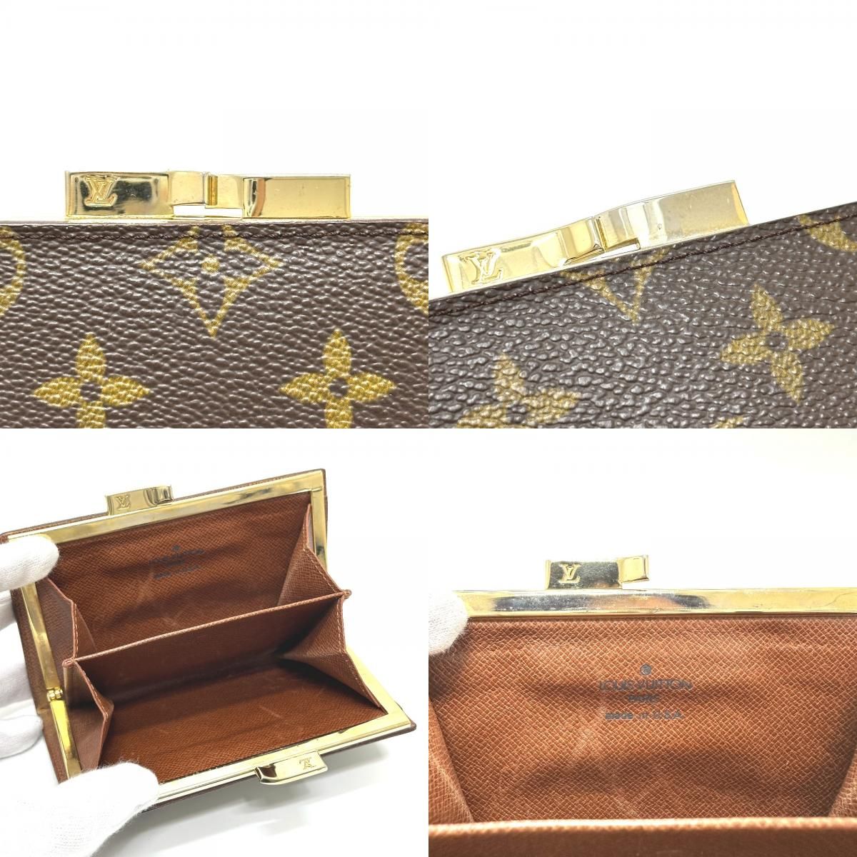 LOUIS VUITTON ルイヴィトン 2つ折り財布 コンパクトウォレット USA