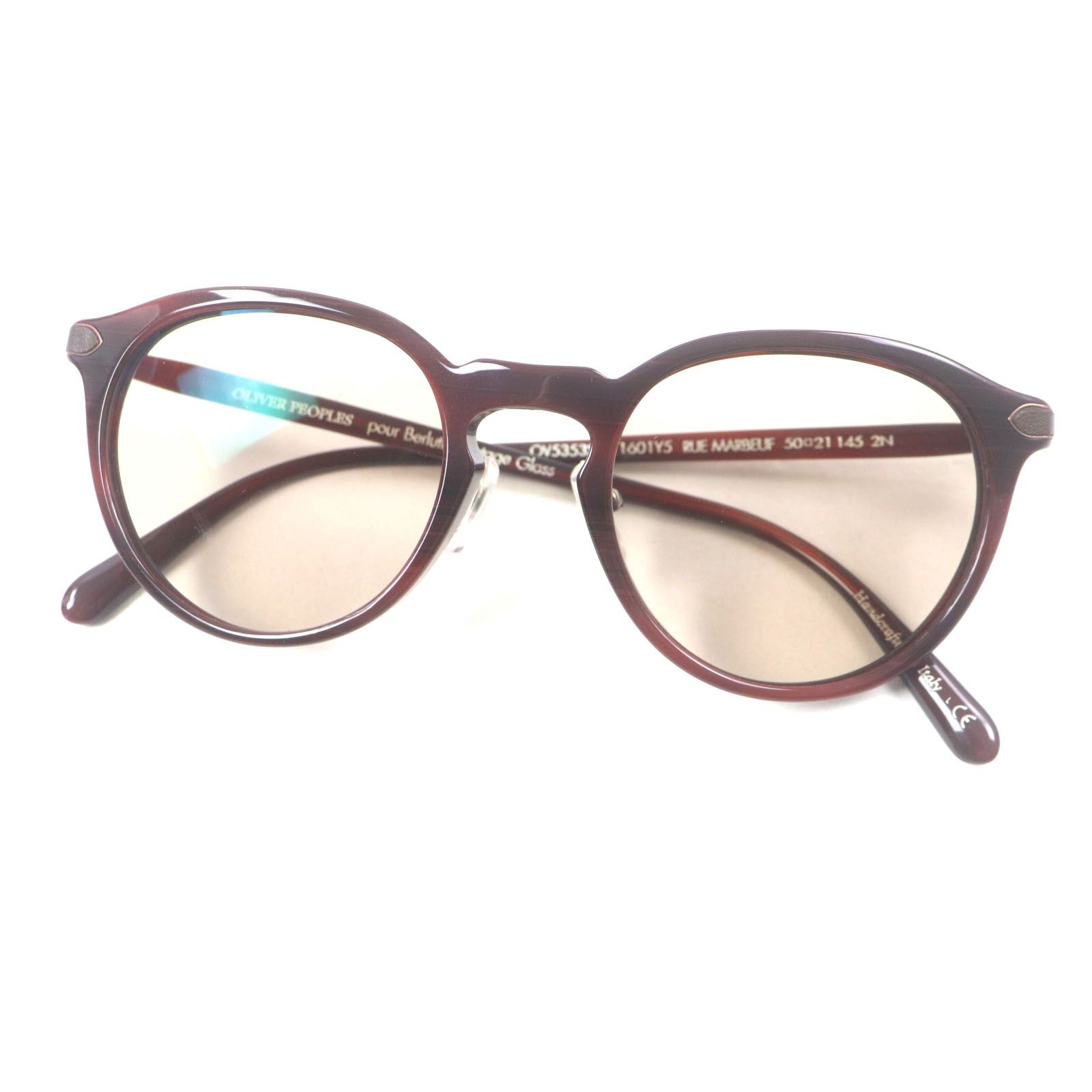 美品▽オリバーピープルズ プア ベルルッティ OV5353SQ RUE MARBEUF