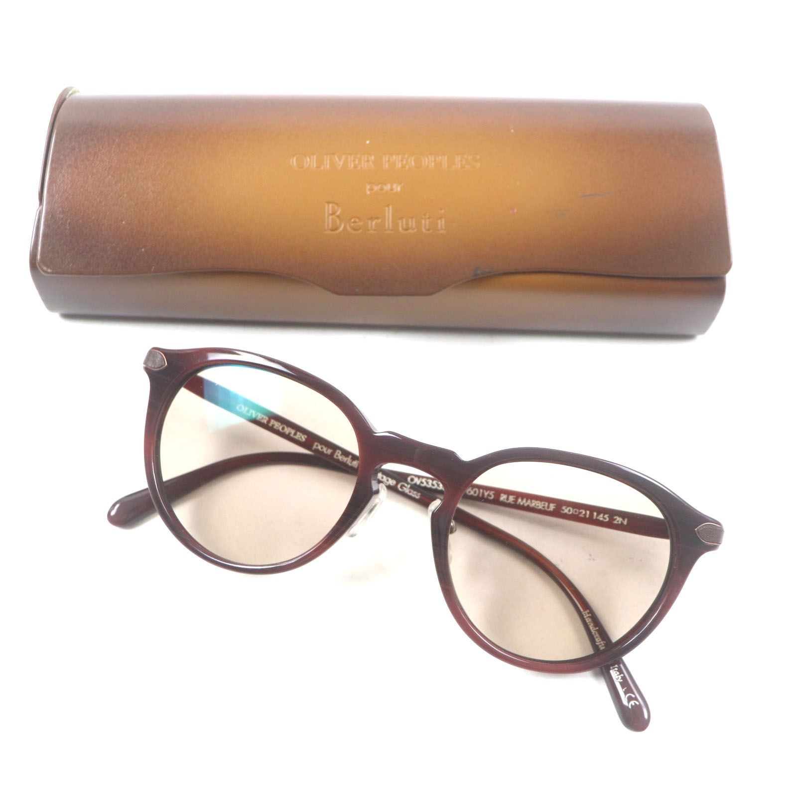 美品▽オリバーピープルズ プア ベルルッティ OV5353SQ RUE MARBEUF
