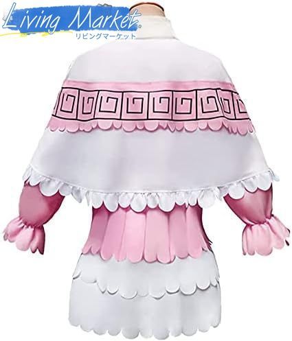 小林さんちのメイドラゴン カンナカムイ 衣装 コスプレ ウィッグ付き Cosplay イベンド 変装 仮装 プレゼント 祭り仮装 コスチューム 衣装 アニメ CS624P387