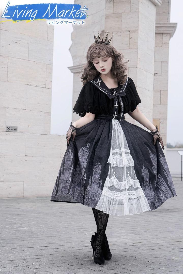 豪華姫系 lolita 可愛 レトロ風 オリジナル 洋服 ロリータ ワンピース 美しい刺繍 ワンピース ゴスロリ風 キャラクター衣装 学園祭用 文化祭用 舞台演出用 日常着 プレゼント用 レディース用 CS624P036