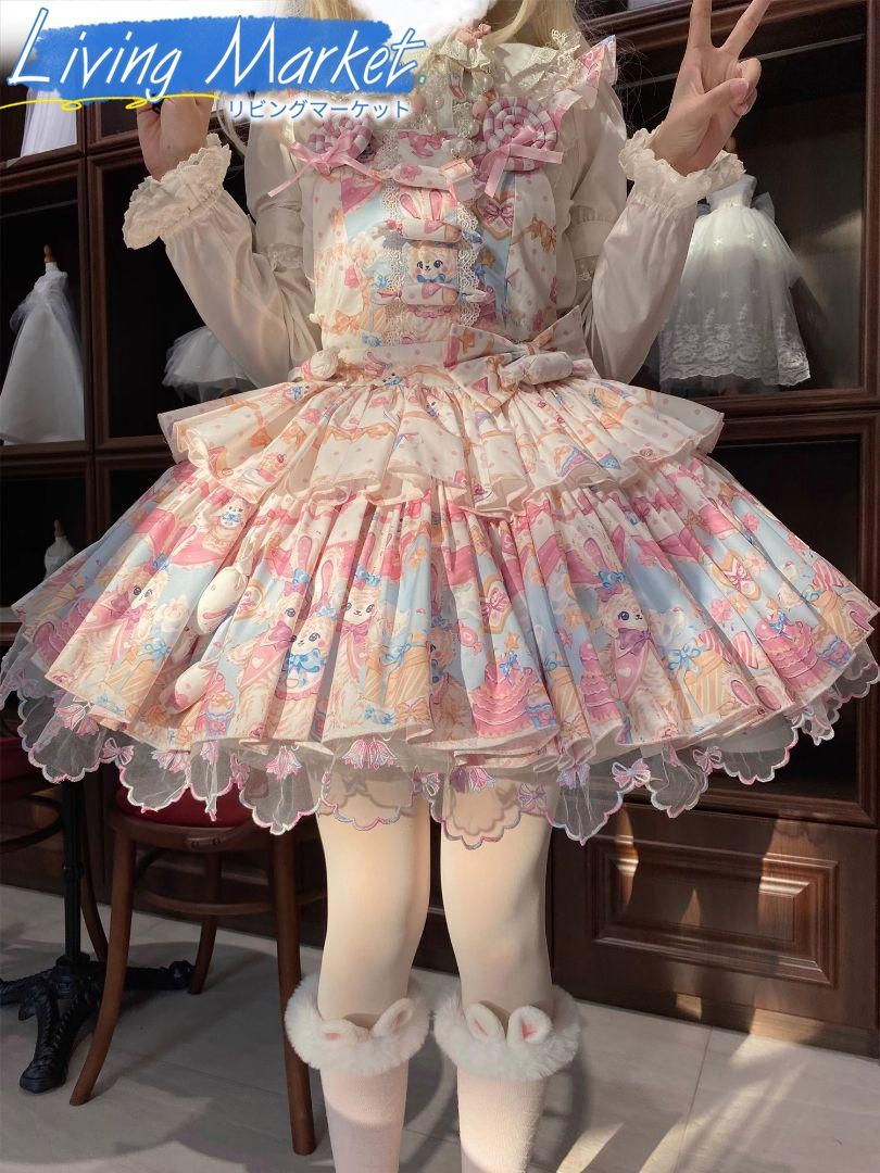 豪華姫系 lolita 可愛 レトロ風 オリジナル 洋服 ロリータ ワンピース 美しい刺繍 ワンピース ゴスロリ風 キャラクター衣装 学園祭用 文化祭用 舞台演出用 日常着 プレゼント用 レディース用 CS624P062