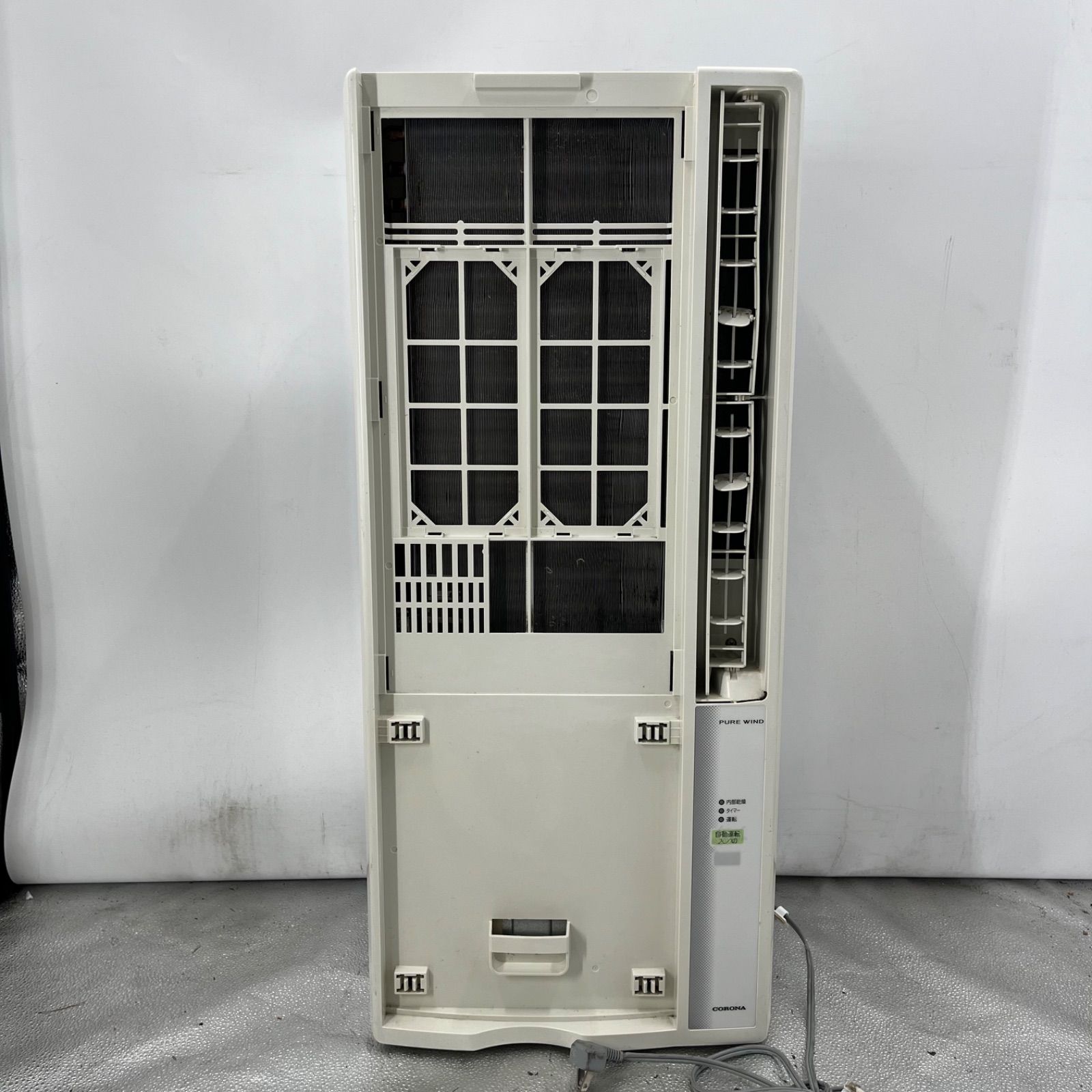 コロナ　窓用エアコン　CW-1617 CORONA CW-1617 窓用エアコン 2017年製 ウインドエアコン リモコン・窓