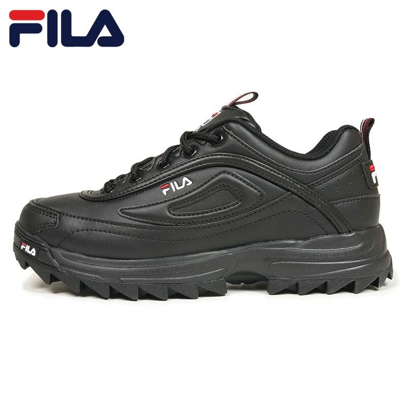 フィラ ダッドスニーカー FILA 厚底 シューズ 靴 レディース ブランド 大きいサイズ おしゃれ 人気 黒 fila024