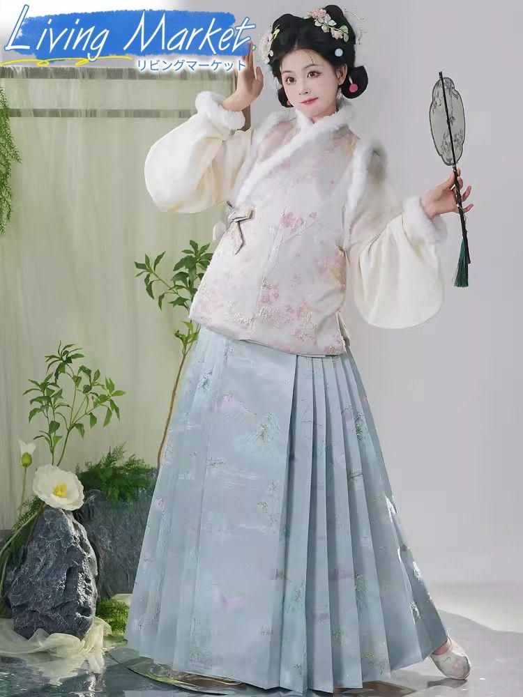 豪華刺繍 漢服 かんふく 古風衣装 レトロ風 中華ロリータ コスプレ ワンピース 唐装 仙女服 中華風 美しい刺繍 学園祭用 文化祭用 舞台演出用 日常着 プレゼント用 レディース用 CS624P220
