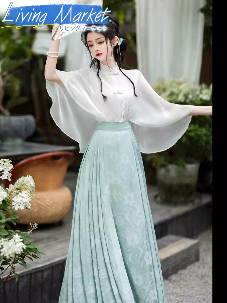 豪華刺繍 漢服 かんふく 古風衣装 レトロ風 中華ロリータ コスプレ ワンピース 唐装 仙女服 中華風 美しい刺繍 学園祭用 文化祭用 舞台演出用 日常着 プレゼント用 レディース用 CS624P174