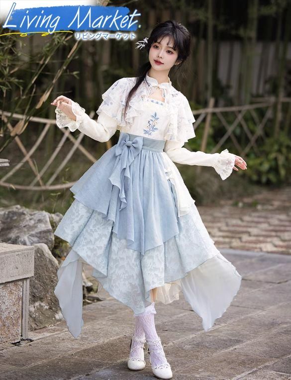 豪華姫系 lolita 可愛 レトロ風 オリジナル 洋服 ロリータ ワンピース 美しい刺繍 ワンピース ゴスロリ風 キャラクター衣装 学園祭用 文化祭用 舞台演出用 日常着 プレゼント用 レディース用 CS624P095