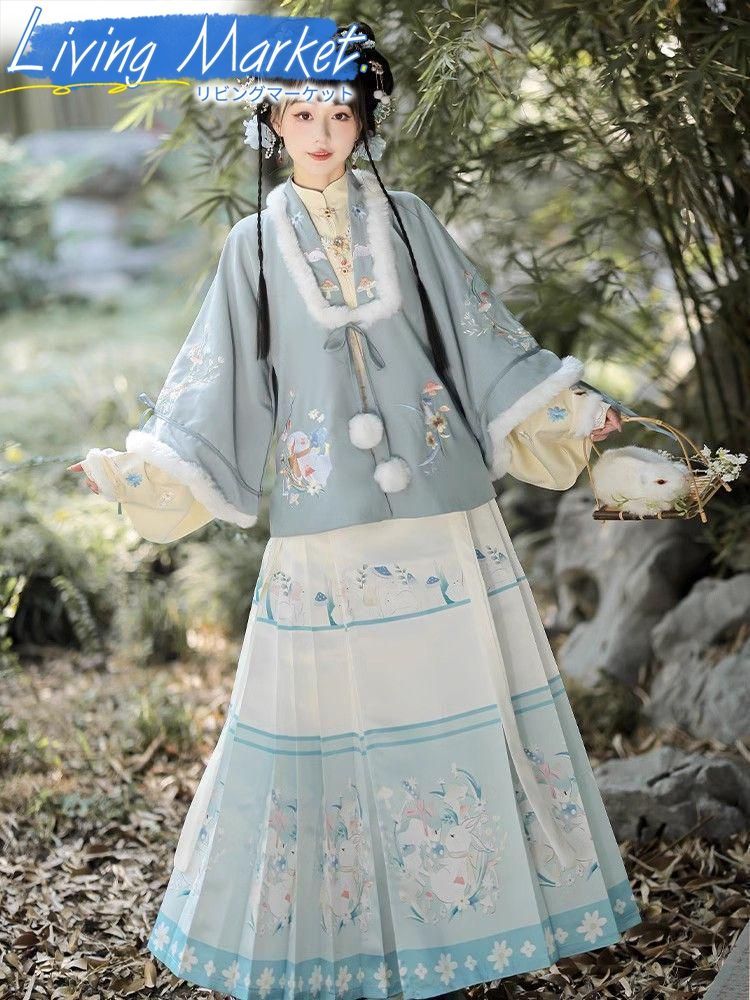 豪華刺繍 漢服 かんふく 古風衣装 レトロ風 中華ロリータ コスプレ ワンピース 唐装 仙女服 中華風 美しい刺繍 学園祭用 文化祭用 舞台演出用 日常着 プレゼント用 レディース用 CS624P189